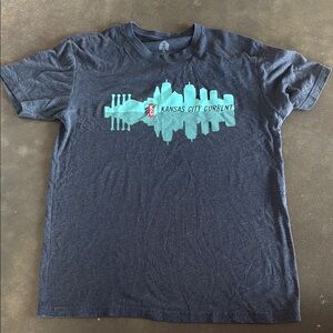 Kansas City Current Graphic T-Shirt - Blue